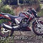 Modifikasi New Megapro Monoshock